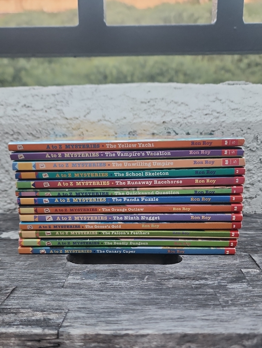 Scholastic A to Z Mysteries Paperback Set - Lot of 13
